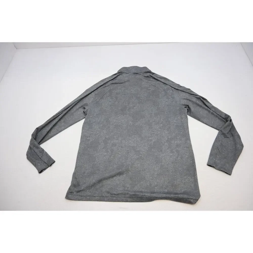 Under Armour 1/4 Zip Jacket‎ Golf Grays HeatGear Loose Athletic Mens Size Large